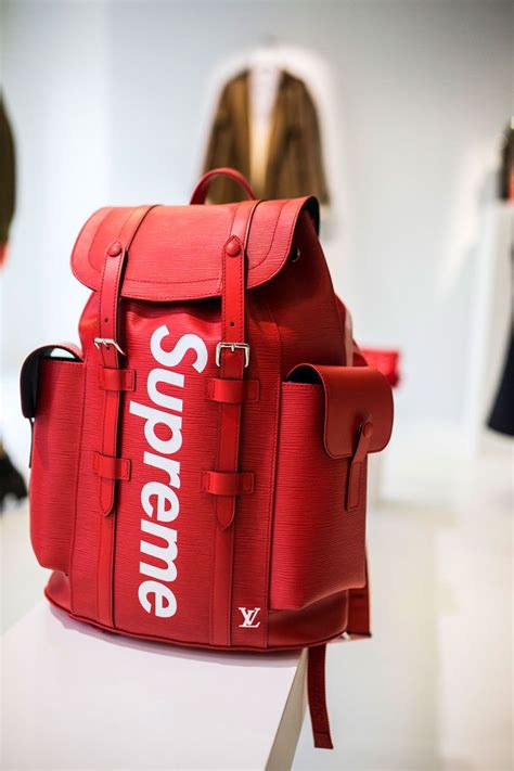 supreme x louis vuitton backpack replica|louis vuitton x supreme cartera.